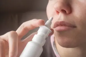 saline nasal spray treatment