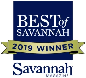 best of savannah 2019 award.