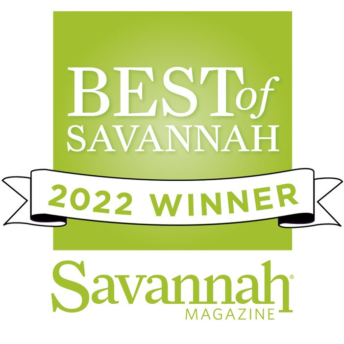 best of savannah 2022 award.
